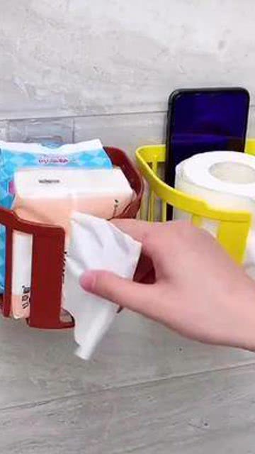 家居收納新選擇 多功能卷紙收納筐，實用好物提升生活品質(zhì)